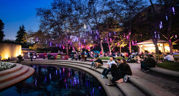 people enjoying a drink at Crystal City Water Park